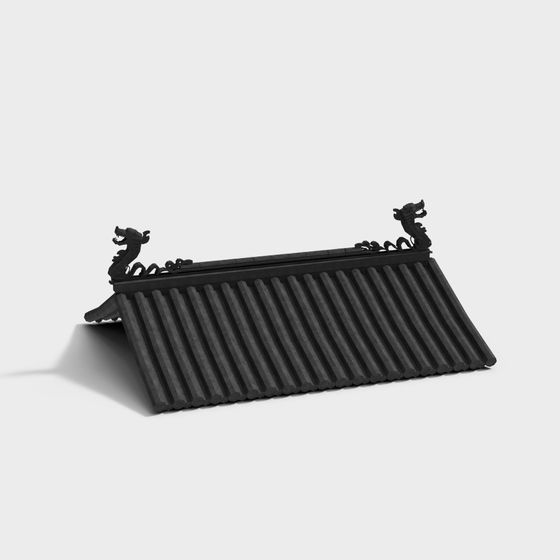 Ancient Charm Eaves 3D model