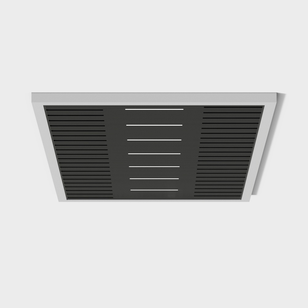Restaurant grille ceiling