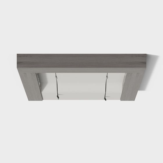 City Light Table and Chair 3D model for Modern Interiors