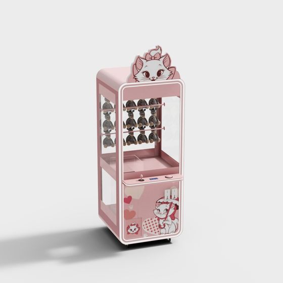 Charming Claw Machine 3D model