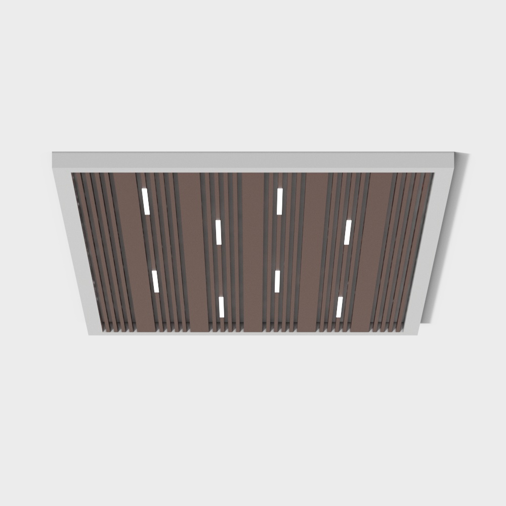 Restaurant grille ceiling
