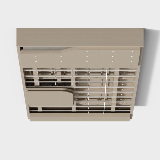 Urban Oasis Ceiling 3D model