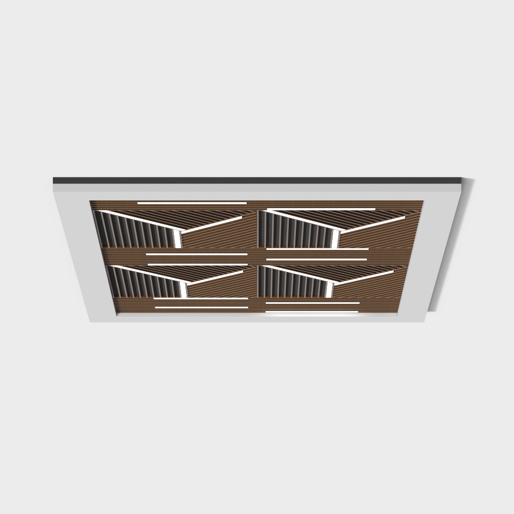 Restaurant grille ceiling