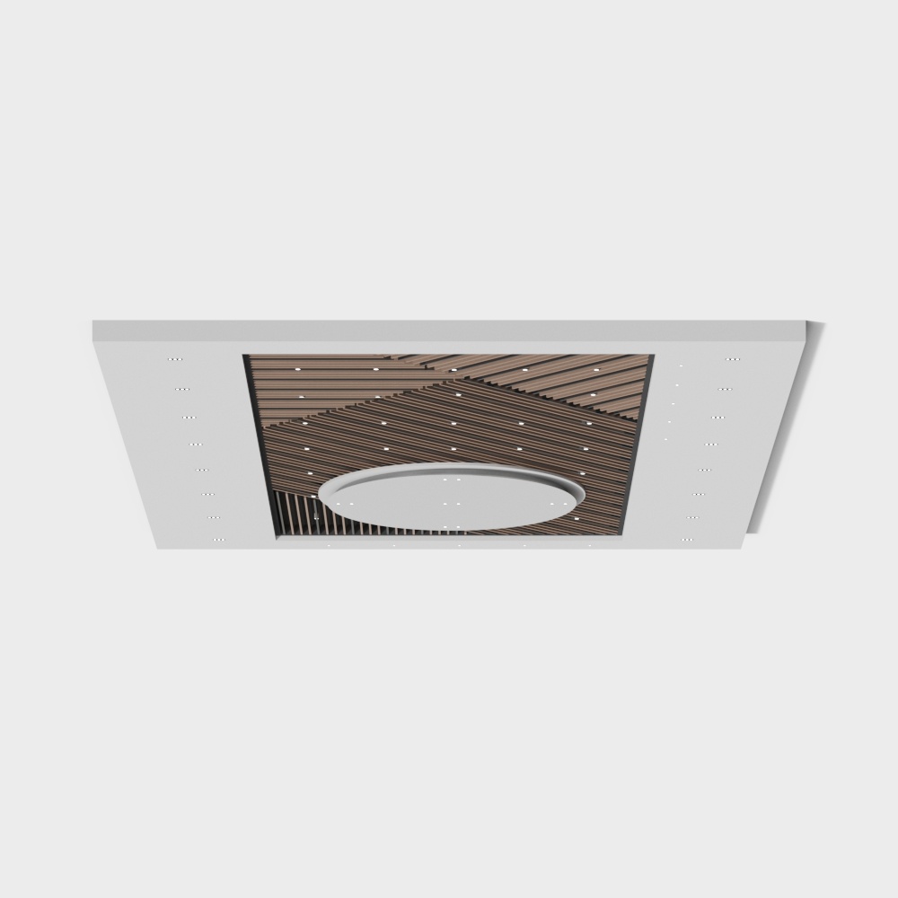 Restaurant grille ceiling