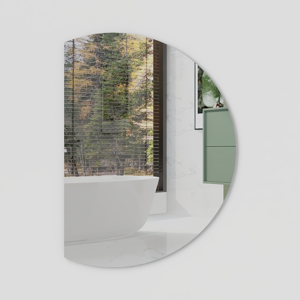 Modern bathroom mirror bathroom mirror dressing mirror