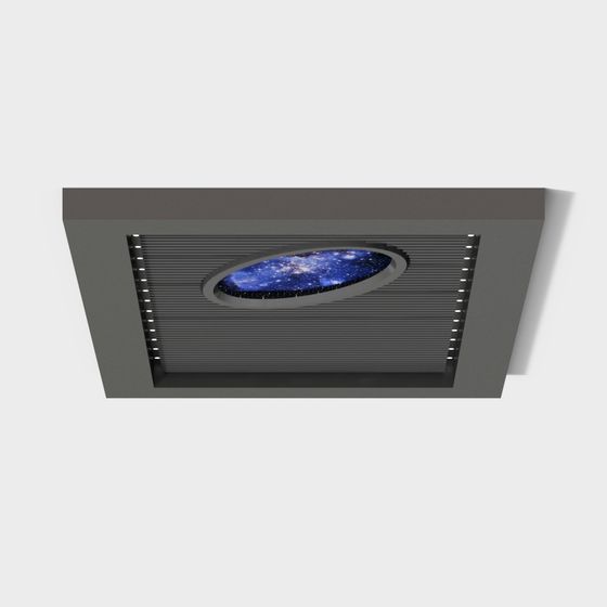 Galactic Window 3D model for Creative Projects