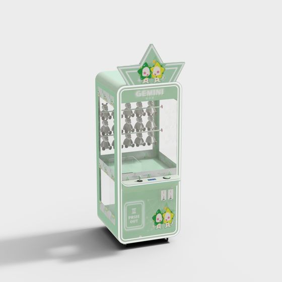 GEMINI Claw Machine 3D model for Creative Projects