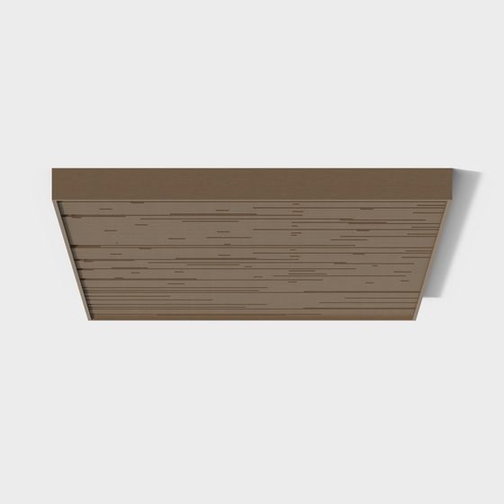 Wood Grain Ceiling 3D model for Modern Interiors