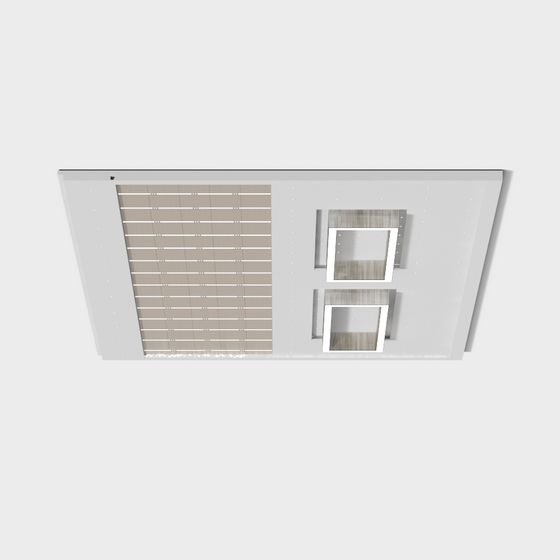 Plafond de grille de restaurant