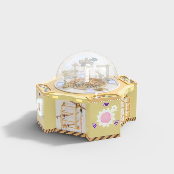 Future Construction Site 3D model