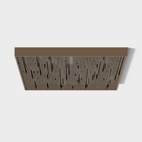 Lattice Ceiling 3D model for Creative Projects