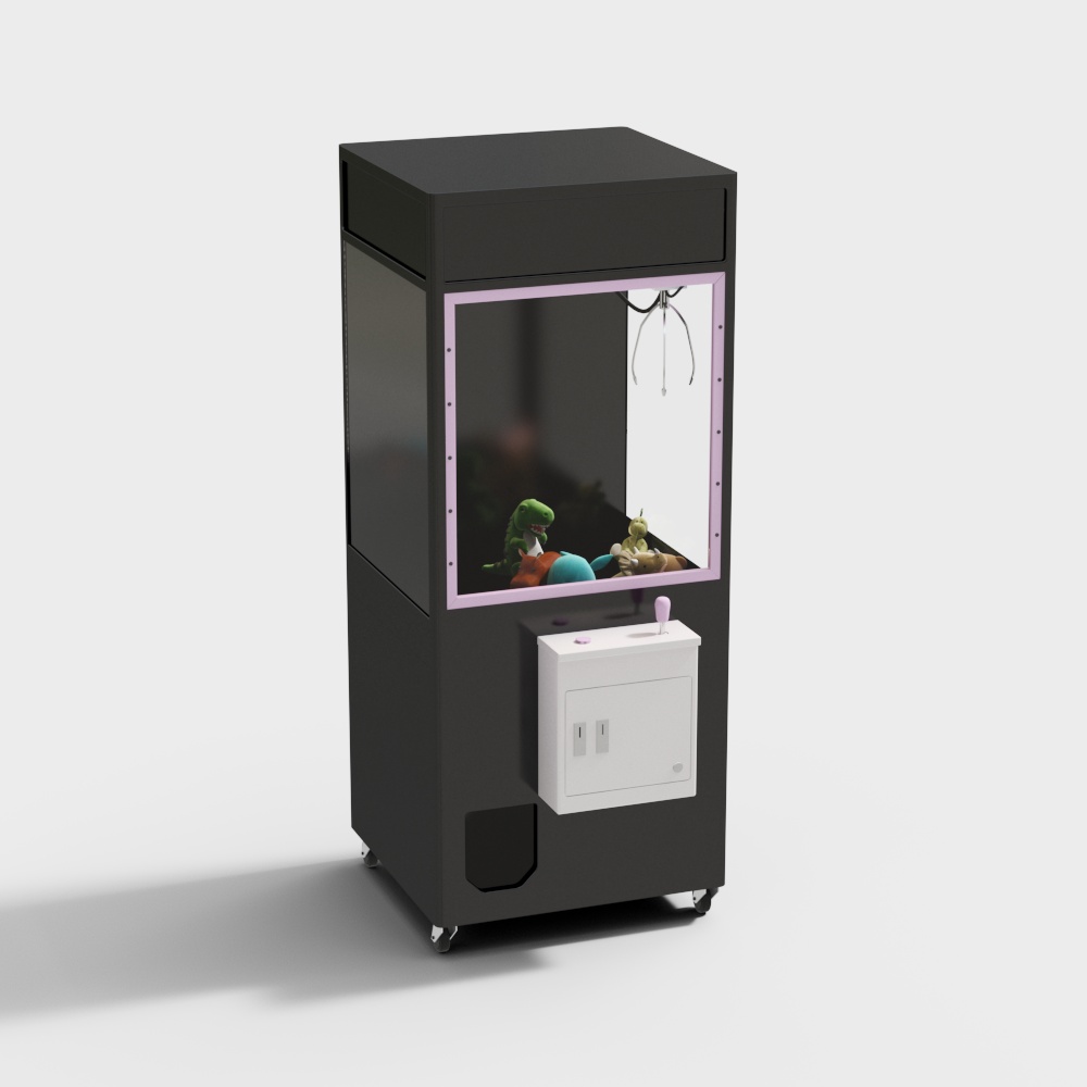 Charming Claw Machine 3D model for Creative Projects