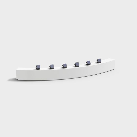 Urban Rooftop Display Stand 3D model