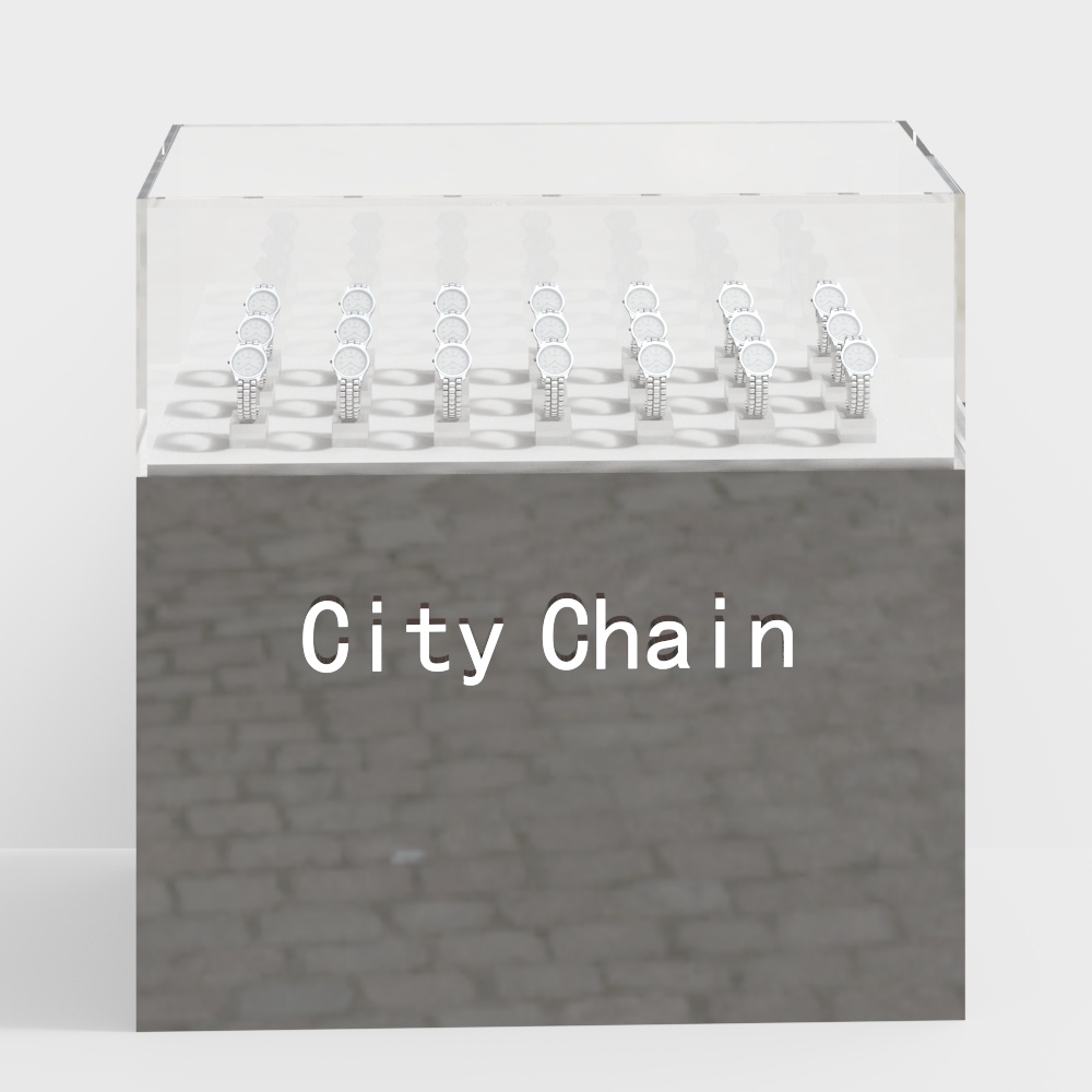 watch store showcase