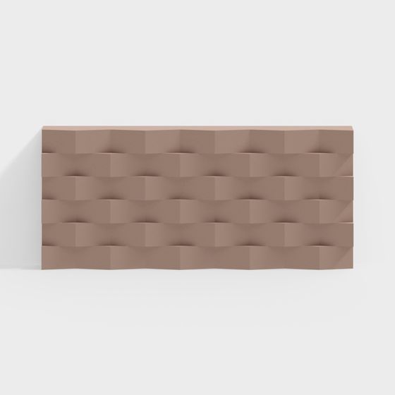 Woven Wall Panel 3D model for Creative Spaces