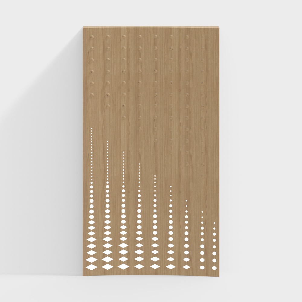 Opera house modeling background wall