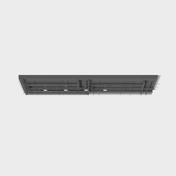 Industrial Style Ceiling 3D model for Creative Projects