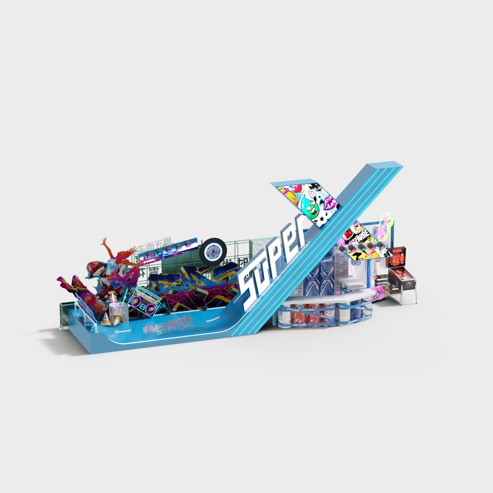 Market camping stage