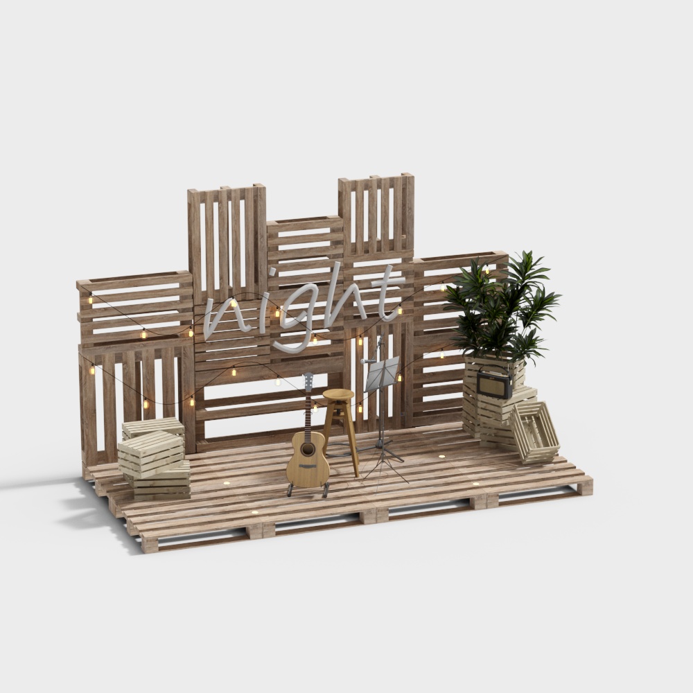 Market camping stage