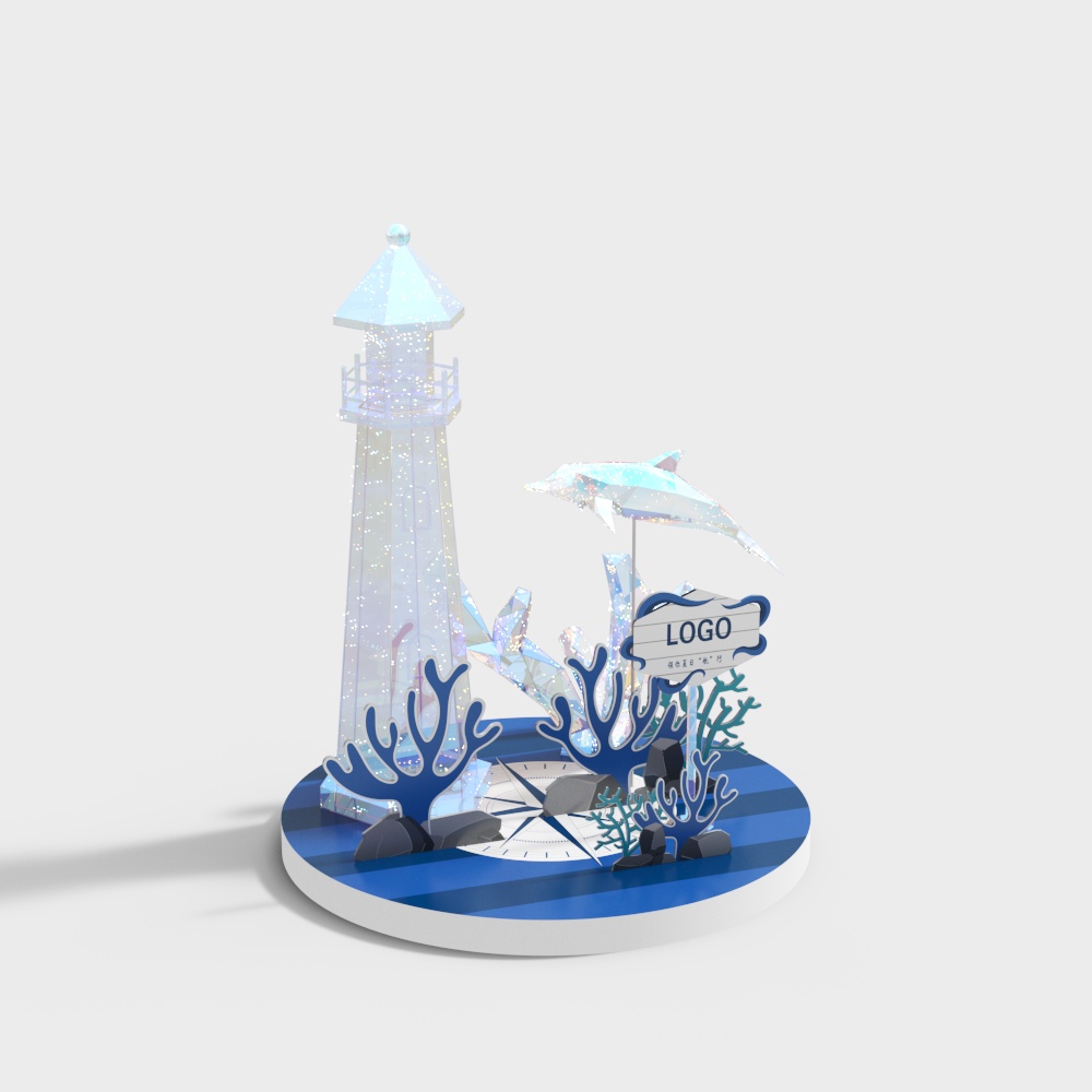 Accessoires décoratifs pour aquarium