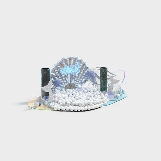 Dreamy Underwater World 3D model