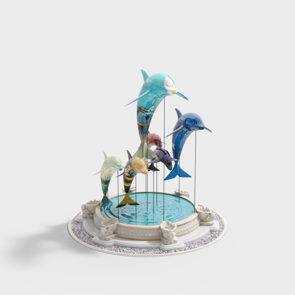 Decorative props of aquarium