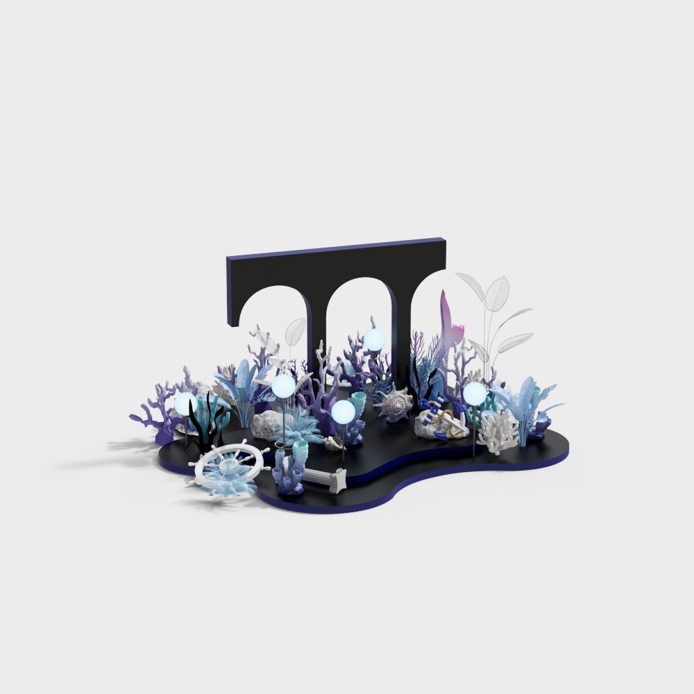 Underwater Sanctuary 3D model