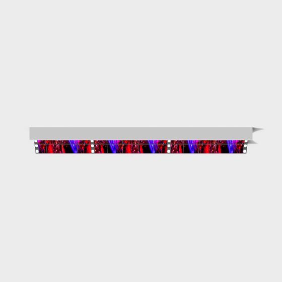 Vibrant Neon Light Strip 3D model