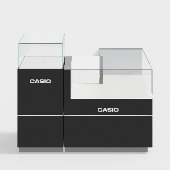 CASIO Display Cabinet 3D model