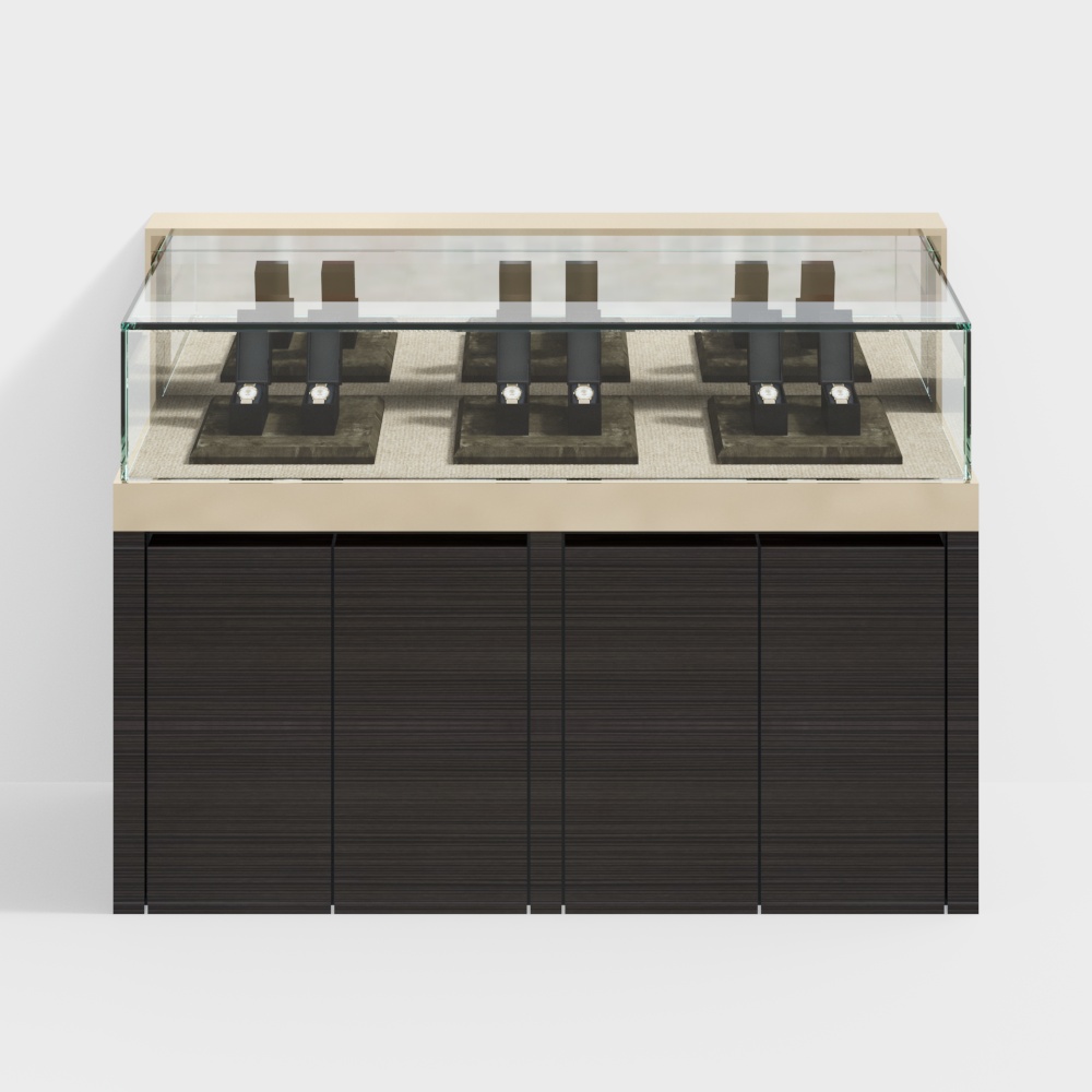 watch store showcase