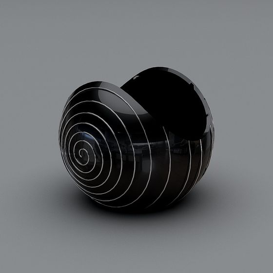 Spiral Sphere 3D model