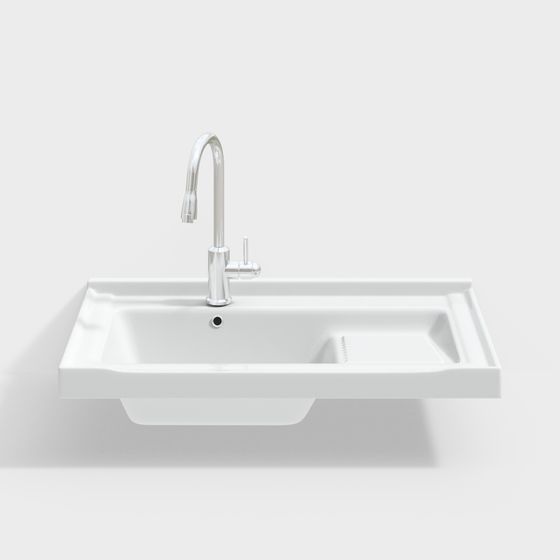 Urban Sink 3D model for Modern Spaces
