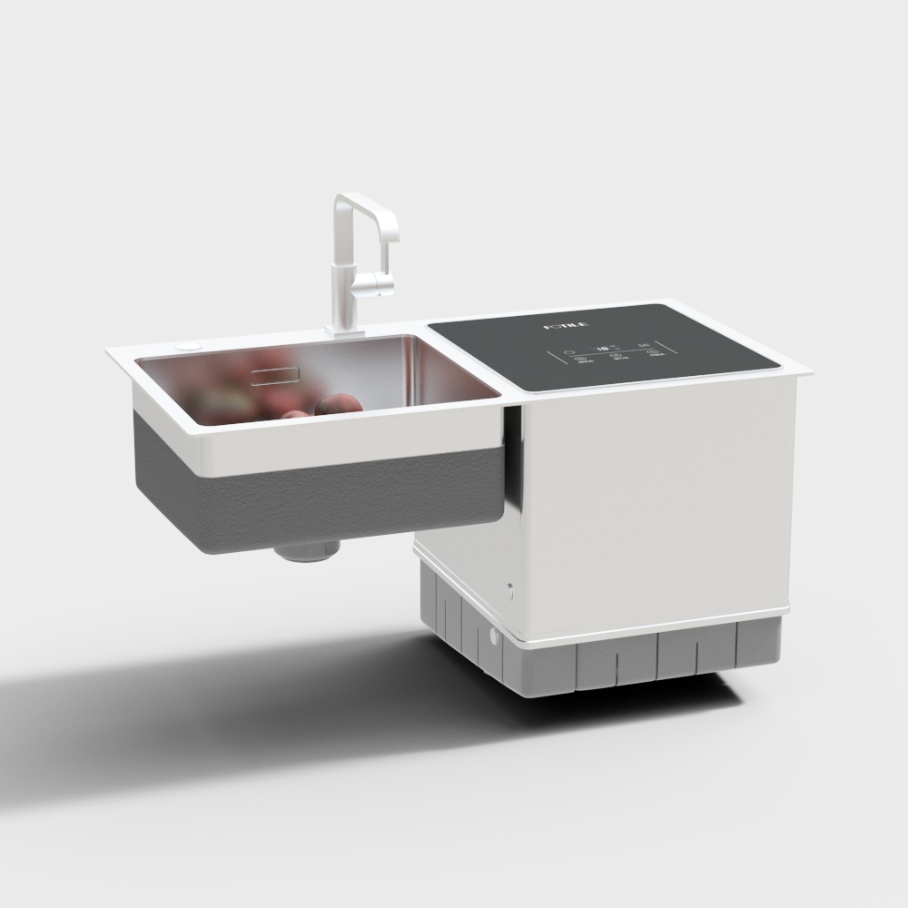 Lavavajillas fregadero moderno