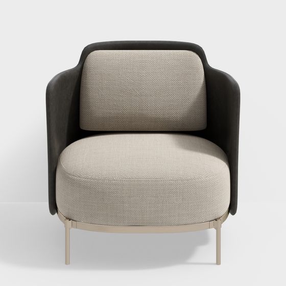 Cozy Lounge Chair 3D model