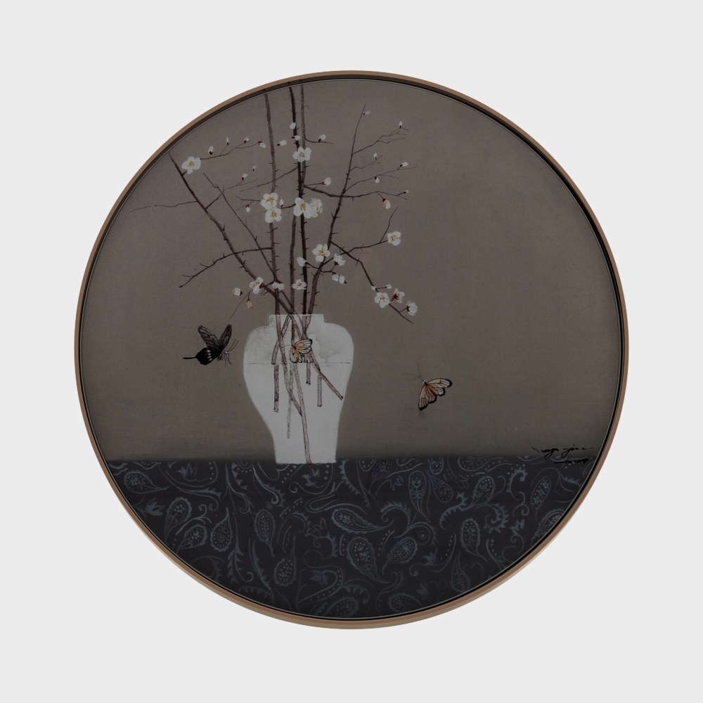 Elegant Chinese Vase 3D Model – Low-Polygon Design