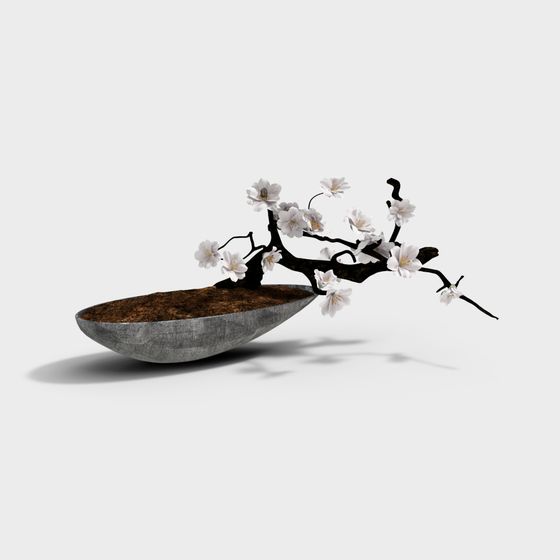 Cherry Blossom 3D Model - Spring Bloom