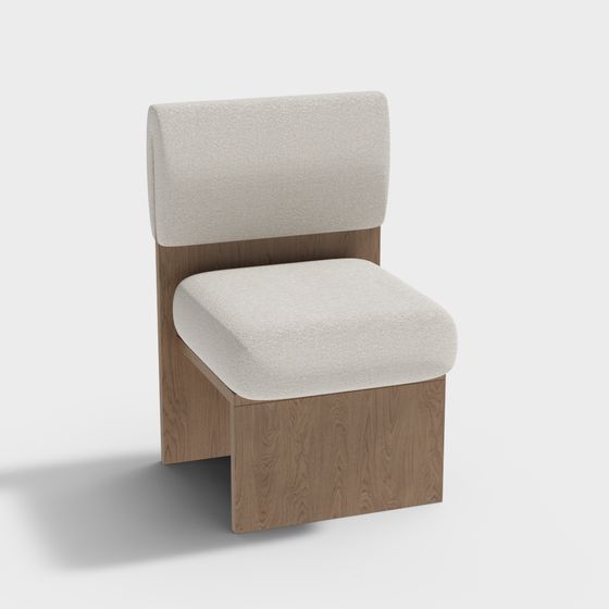 Urban Corner Sofa Chair 3D model