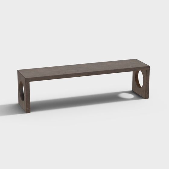 Urban Bench 3D model for Stylish Interiors
