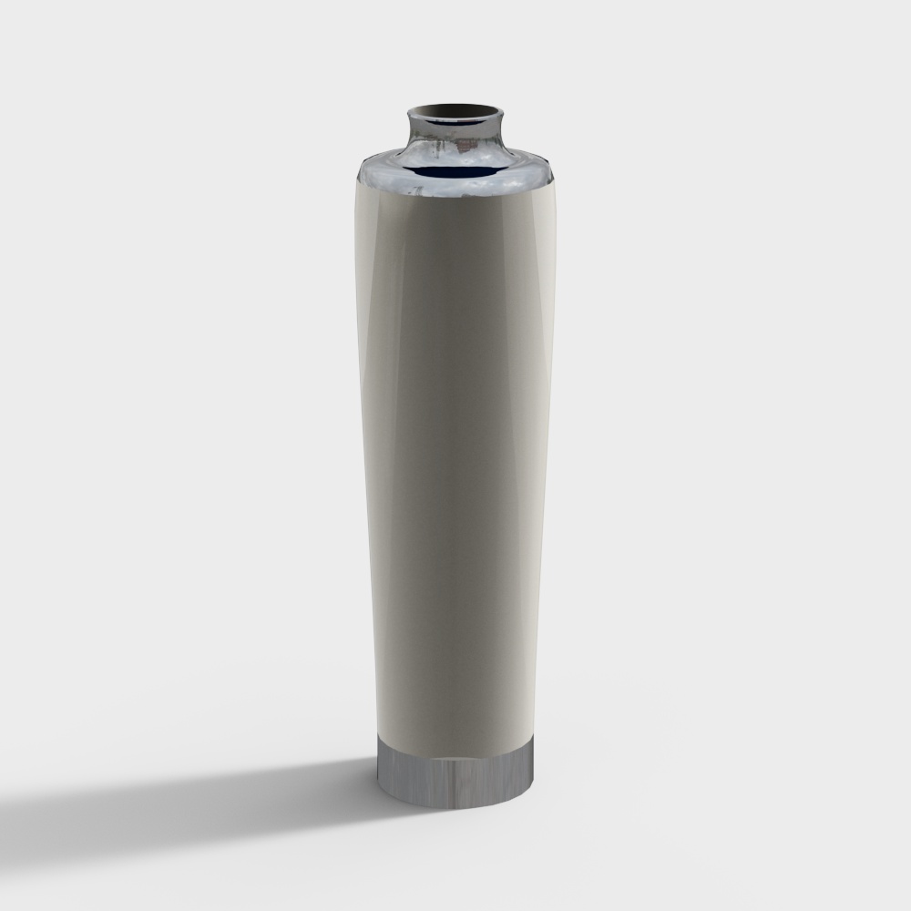Minimalist Vase 3D model for Modern Decor