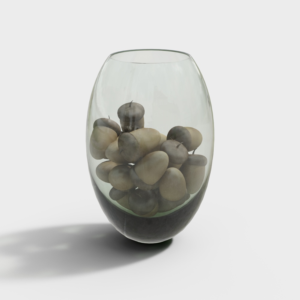 vase décoratif d'ornement d'art moderne