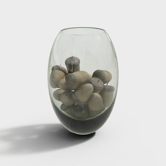 vase décoratif d'ornement d'art moderne