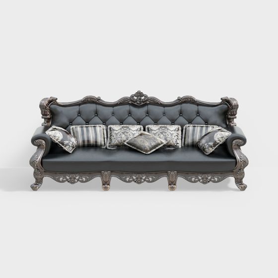 Royal Elegance Sofa 3D model