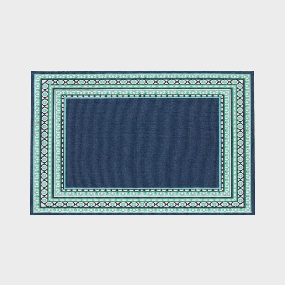 Vintage Carpet 3D Model – Low-Poly Linen Rug