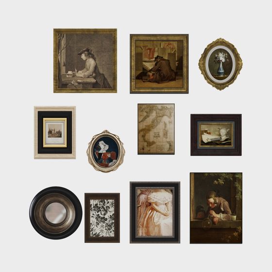 American Decorative Painting Combination