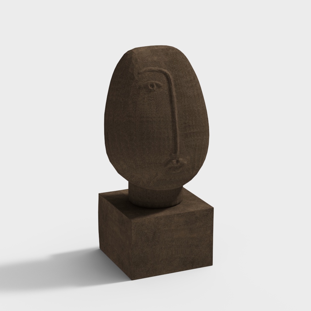 Wabi-sabi style ornaments