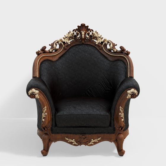 Regal Luxury Chair 3D model
