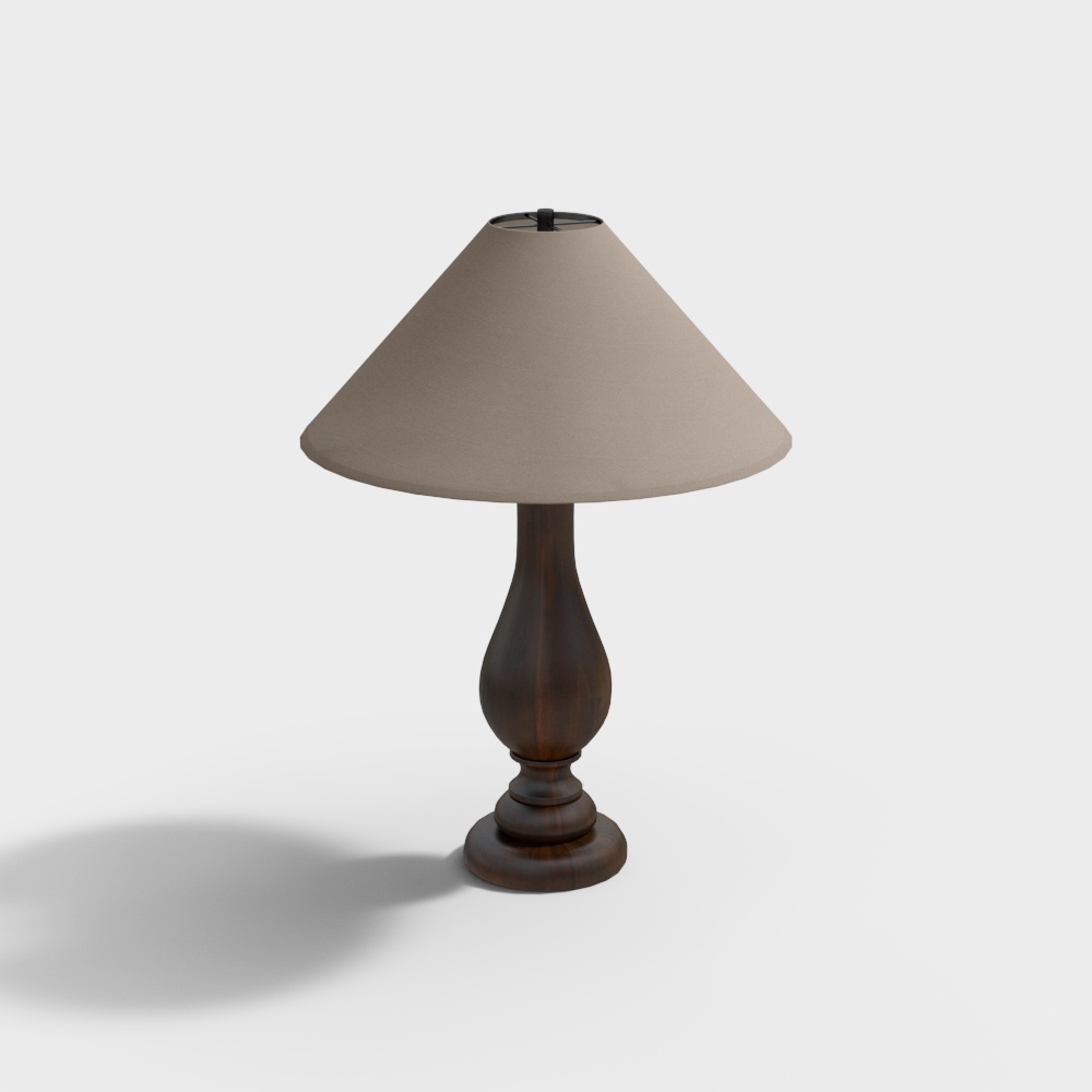 European table lamp