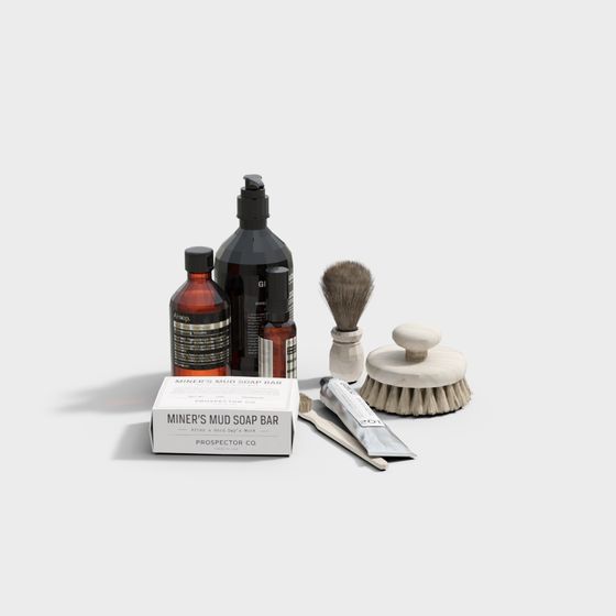 Grooming Kit 3D Model for Modern Living