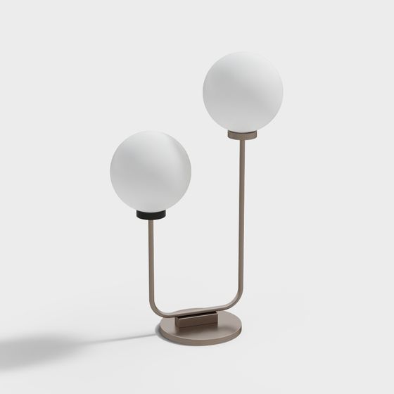 Unique Low-Poly 3D Lamp Model for Modern Interiors