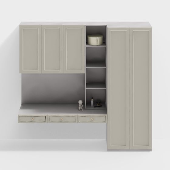 Urban Storage Cabinet 3D model